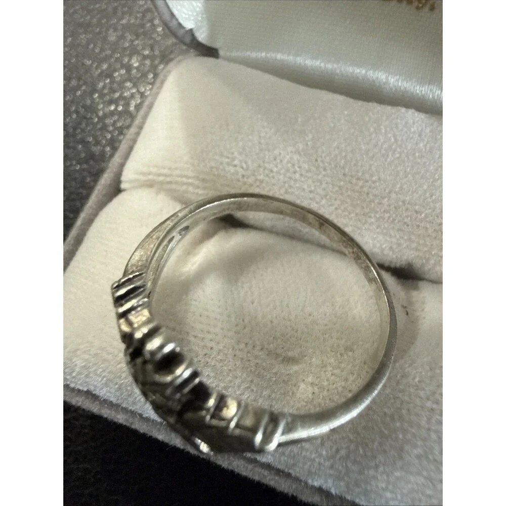 VTG Wheeler Manufact. Black Hills 925 Sterling Grape Leaves Sz 10.5 Ring 3.52g